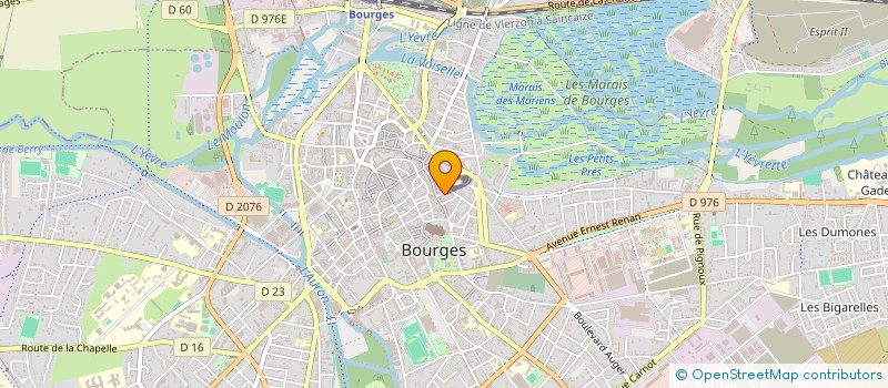 localisation de l'entreprise DU DEBUCHER  BOURGES