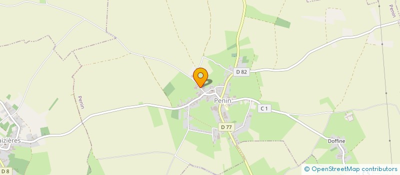 localisation de l'entreprise DU DESSOUS DE LA MOTTE  PENIN