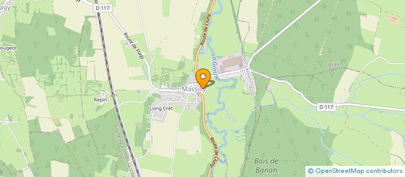 localisation de l'entreprise DU DEVANT  DONZY-LE-PERTUIS