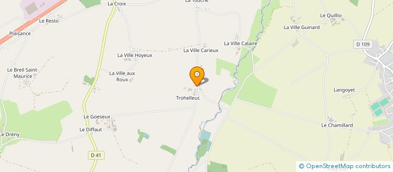 localisation de l'entreprise DU DIFFAUT à LOUDEAC