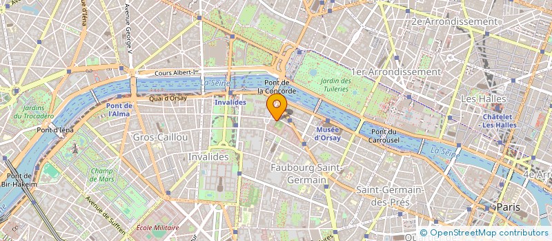 localisation de l'entreprise DU DINER DES TRUFFES  PARIS