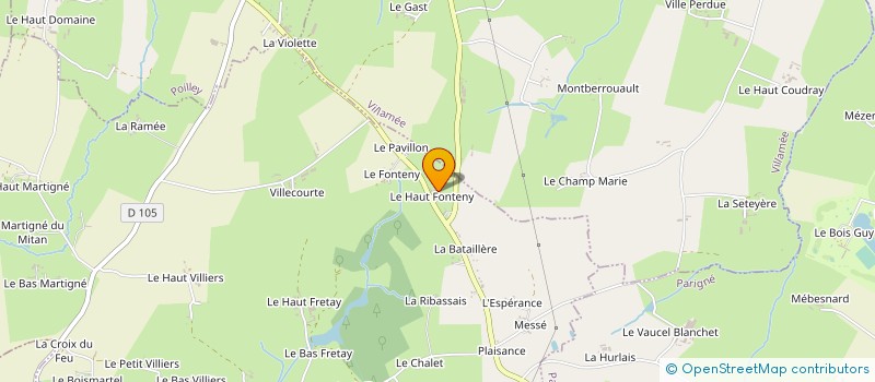 localisation de l'entreprise DU DIX SEPT PLACE CARNOT  LE CHATELLIER