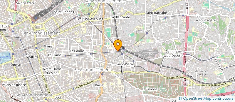 localisation de l'entreprise DU DOCTEUR CANTIELLO MATHIEU à MARSEILLE