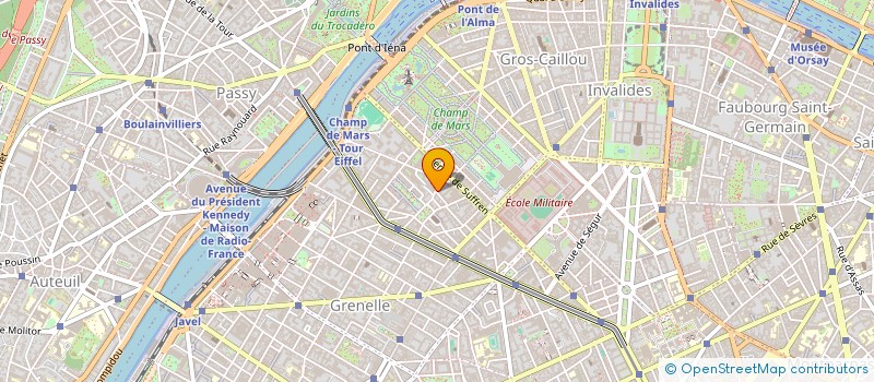 localisation de l'entreprise DU DOCTEUR ISABELLE TOLEDANO  PARIS