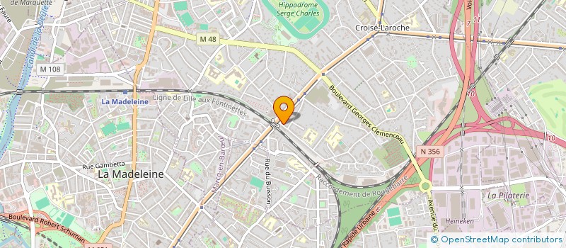 localisation de l'entreprise DU DOCTEUR JEAN-LOUIS BOSSE à MARCQ-EN-BARŒUL