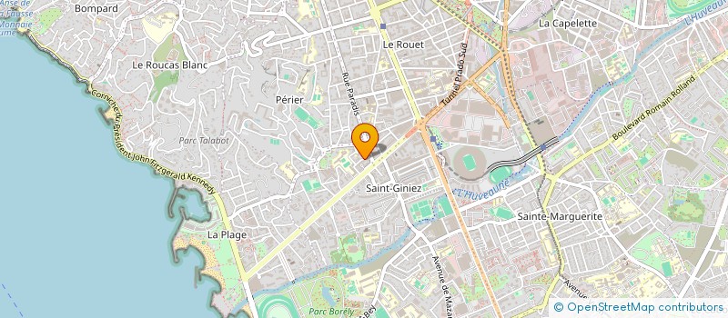 localisation de l'entreprise DU DOCTEUR LIDIANE ROCHA SERRI à MARSEILLE 8EME