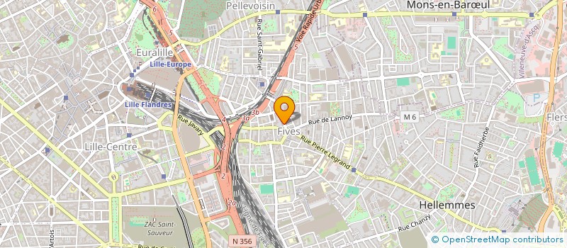 localisation de l'entreprise DU DOCTEUR PHILIPPE GUIMIER à LILLE
