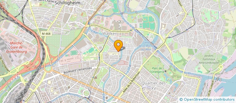 localisation de l'entreprise DU DOLENT  STRASBOURG