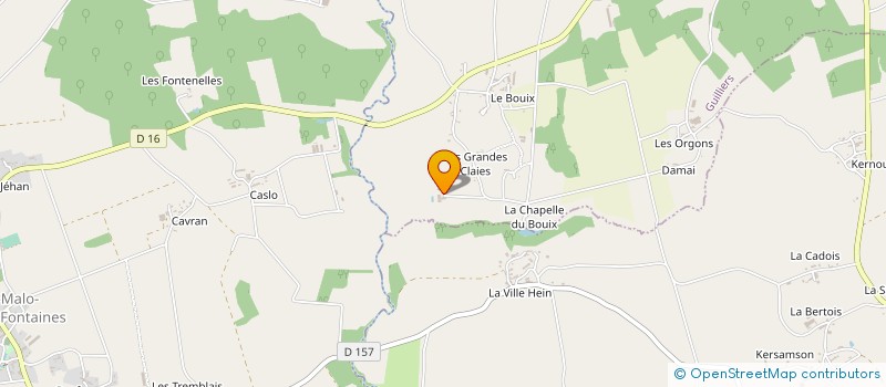 localisation de l'entreprise DU DOMAINE à GUILLIERS