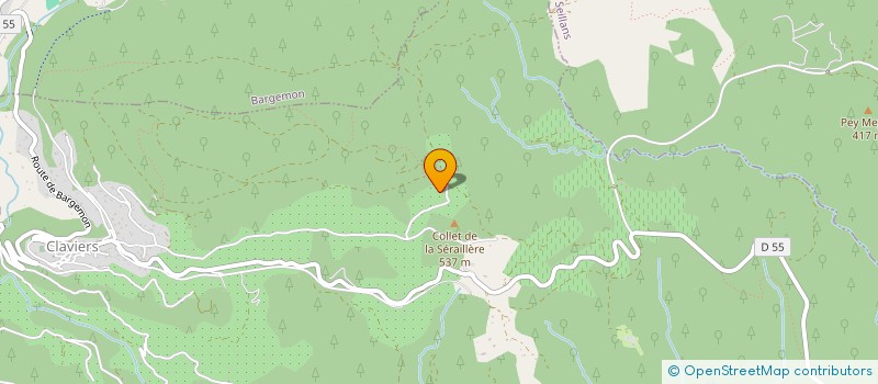 localisation de l'entreprise DU DOMAINE à CLAVIERS