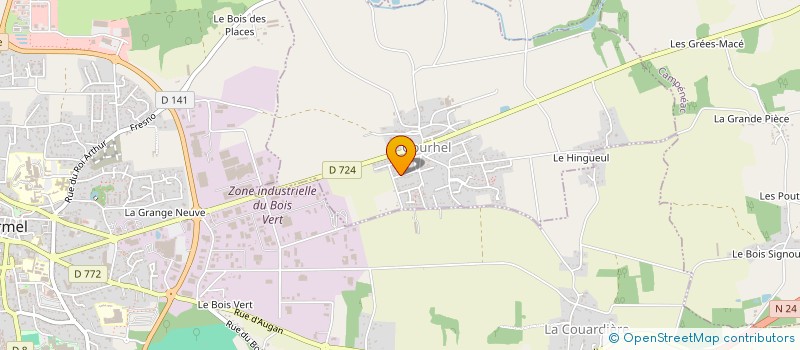 localisation de l'entreprise DU DOMAINE  LOYAT