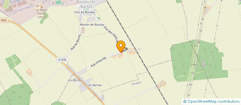 localisation de l'entreprise DU DOMAINE DE LA CASTILLE  BOULAY-LES-BARRES