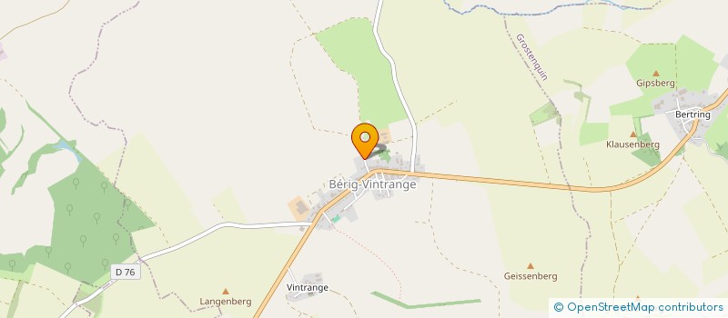 localisation de l'entreprise DU DOMAINE DE VINTRANGE  BERIG-VINTRANGE