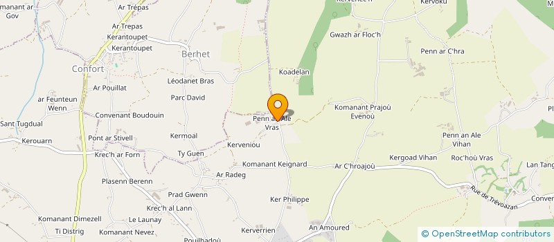 localisation de l'entreprise DU DOSSEN  PRAT