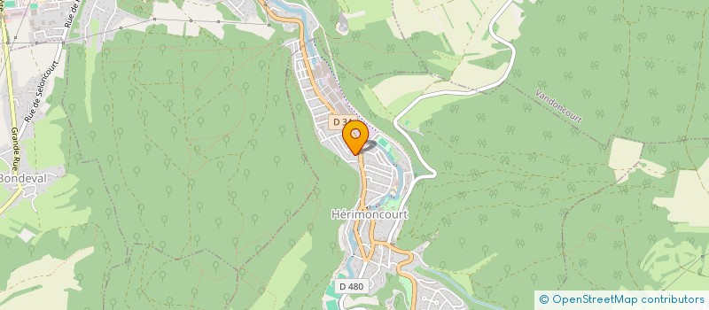 localisation de l'entreprise DU DRAGON  HERIMONCOURT