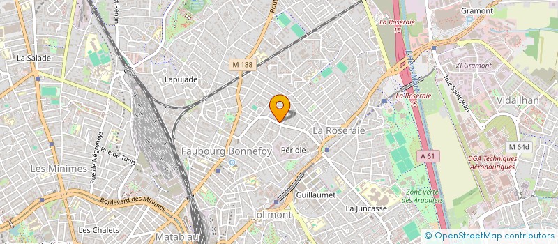 localisation de l'entreprise DU FAIT MAINS POUR LES LUTINS à TOULOUSE