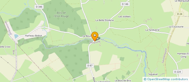 localisation de l'entreprise DU FANGUAIS à TAMERVILLE