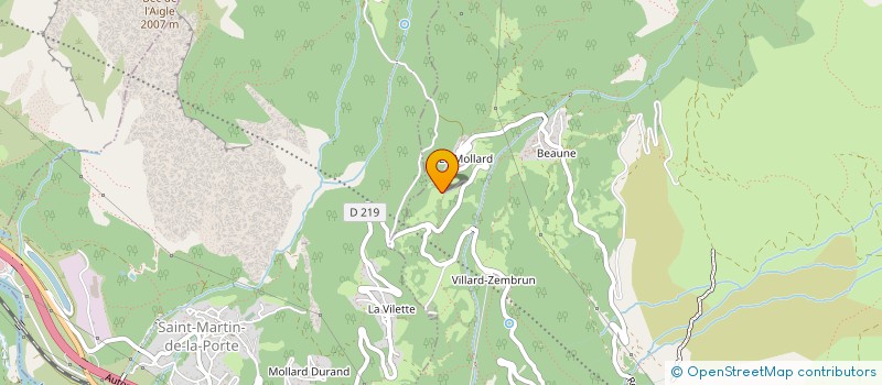 localisation de l'entreprise DU FARDELIER  SAINT-MICHEL-DE-MAURIENNE