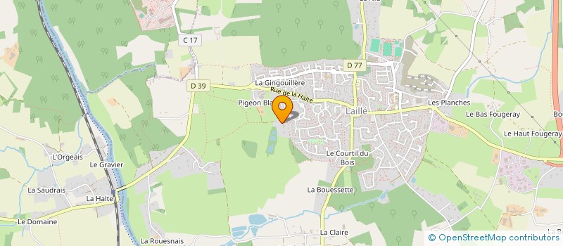 localisation de l'entreprise DU FAUBOURG D ESQUERCHIN  LAILLE