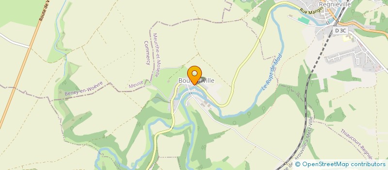 localisation de l'entreprise DU FER A CHEVAL  BOUILLONVILLE