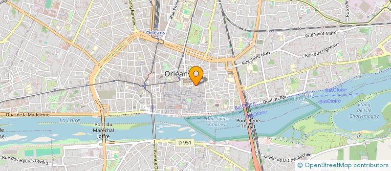 localisation de l'entreprise DU FERRET à ORLEANS