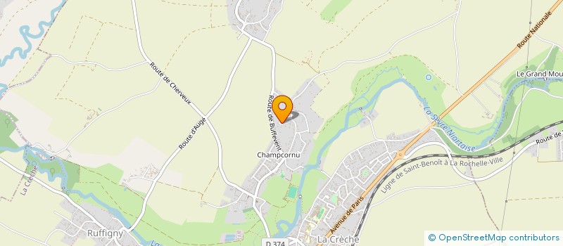 localisation de l'entreprise DU FIEF DE BAUSSAIS  FRANCOIS