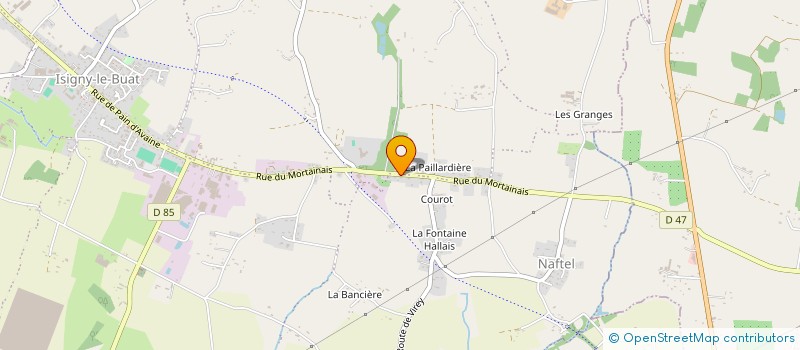 localisation de l'entreprise DU FIGUIER  ISIGNY-LE-BUAT