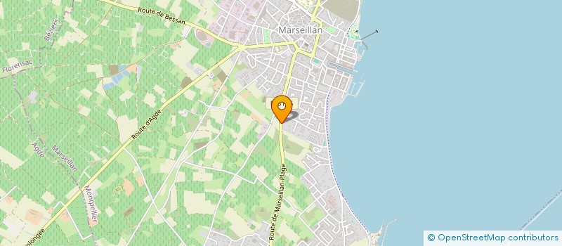localisation de l'entreprise DU FIGUIER à MARSEILLAN