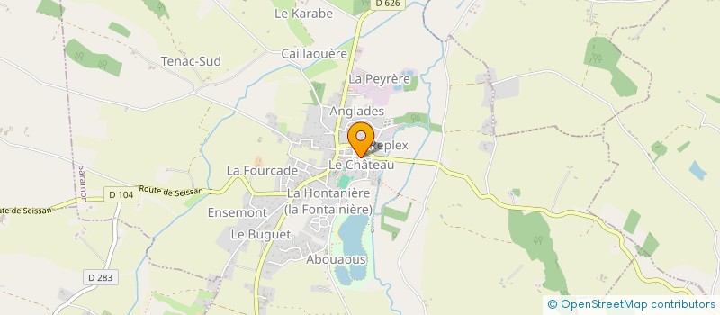 localisation de l'entreprise DU FIL A LA CARTE à SARAMON