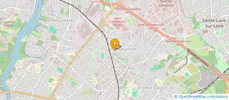 localisation de l'entreprise DU FLOCON AU COLIBRI à SAINT-SEBASTIEN-SUR-LOIRE