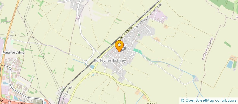 localisation de l'entreprise DU FONTENIS  RUFFEY-LES-ECHIREY