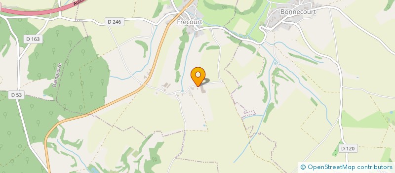localisation de l'entreprise DU FORTIN à FRECOURT