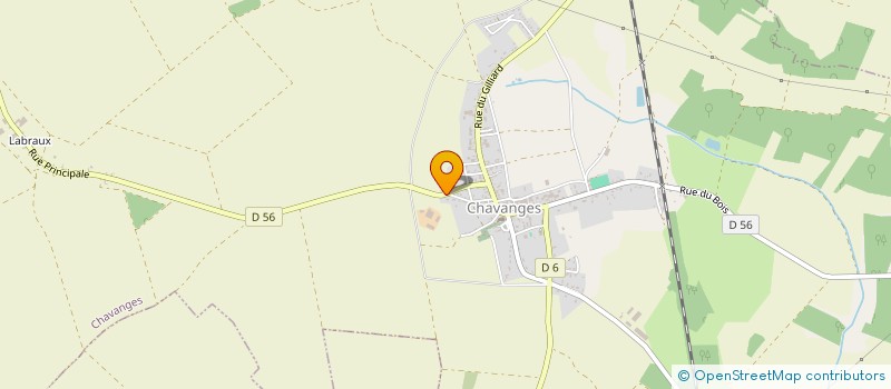 localisation de l'entreprise DU FOSSE JOLI  CHAVANGES