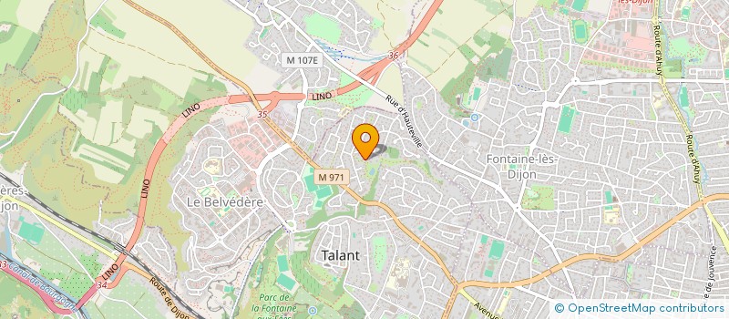 localisation de l'entreprise DU FOUESNANT  TALANT