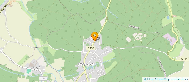 localisation de l'entreprise DU FOUR A VERRES  CARLEPONT