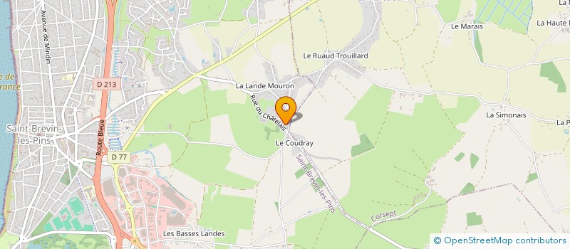 localisation de l'entreprise DU FRANCHAIS à SAINT-BREVIN-LES-PINS