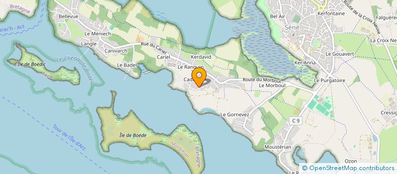 localisation de l'entreprise DU FREAU à SENE