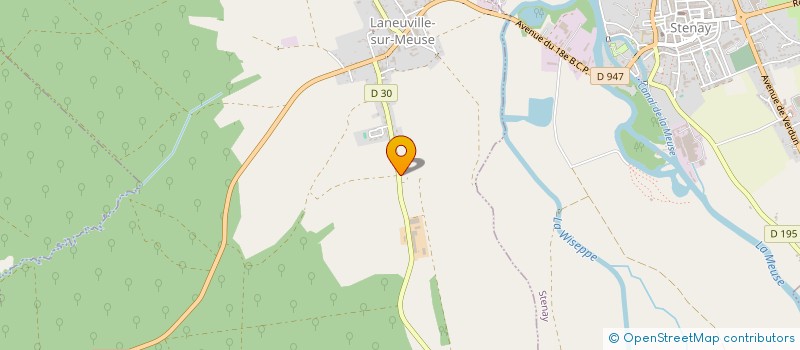 localisation de l'entreprise DU FRECHIS à LANEUVILLE-SUR-MEUSE