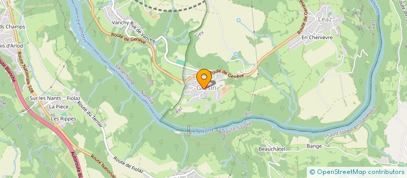 localisation de l'entreprise DU FRENE à LEAZ