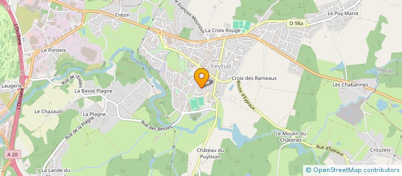 localisation de l'entreprise DU FRESQUET à FEYTIAT