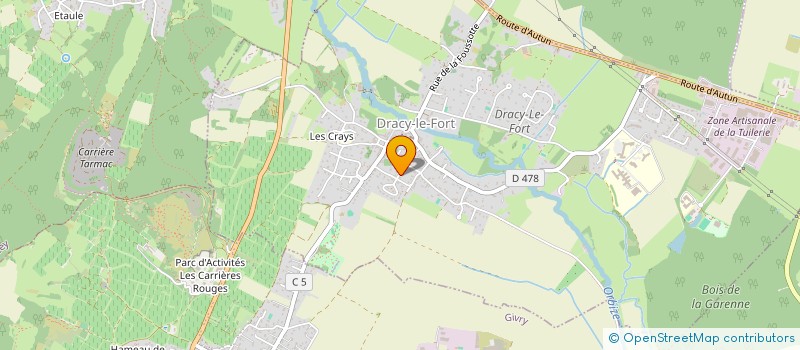 localisation de l'entreprise DU GARDIN E ET J INDIVISION à GIVRY