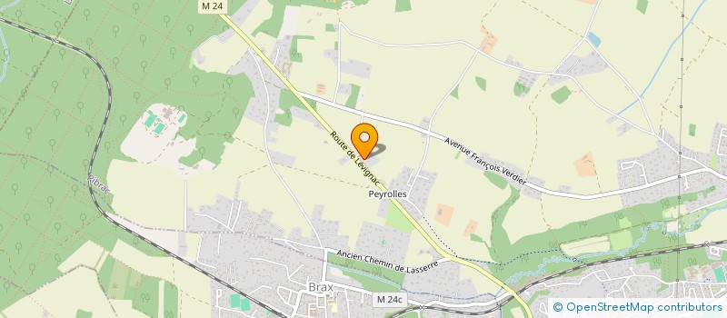 localisation de l'entreprise DU GAYNE  PIBRAC