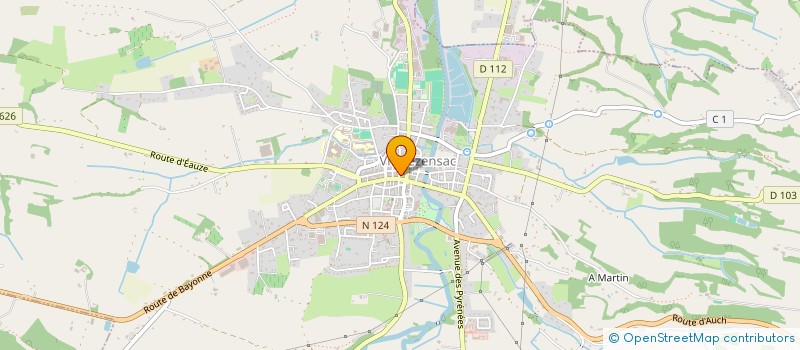 localisation de l'entreprise DU GENERAL DELORT à VIC-FEZENSAC