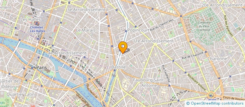 localisation de l'entreprise DU GENIE  PARIS