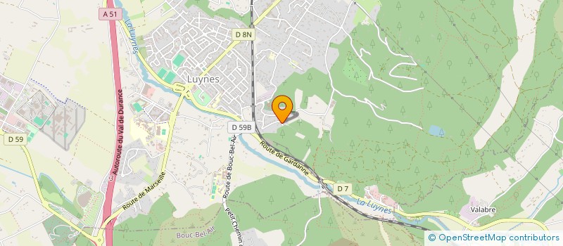 localisation de l'entreprise DU GHOUBET à AIX EN PROVENCE