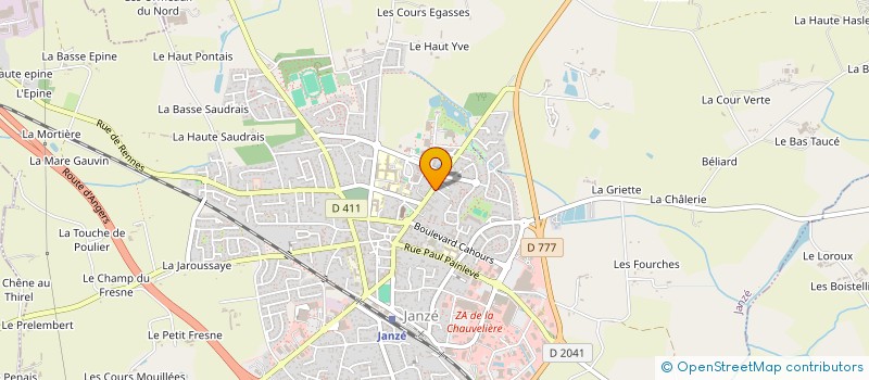 localisation de l'entreprise DU GINKGO BILOBA  JANZE