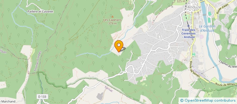 localisation de l'entreprise DU GODILLOT  SAINT-QUENTIN-LA-POTERIE