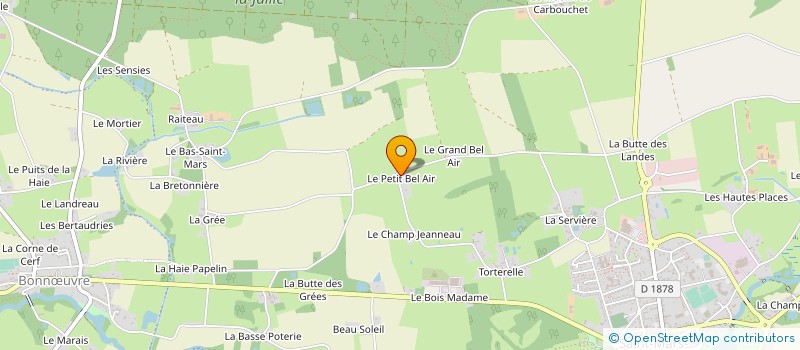 localisation de l'entreprise DU GOT  VALLONS-DE-L'ERDRE