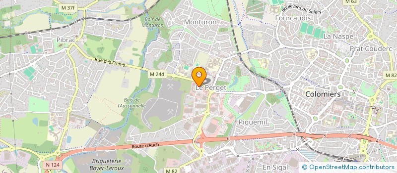 localisation de l'entreprise DU GOUT DU SENS ET DES HOMMES à COLOMIERS