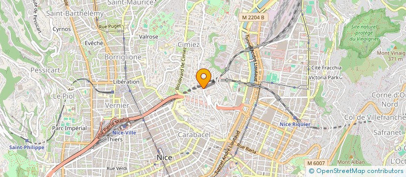 localisation de l'entreprise DU GOUT ET DES AUTRES à NICE
